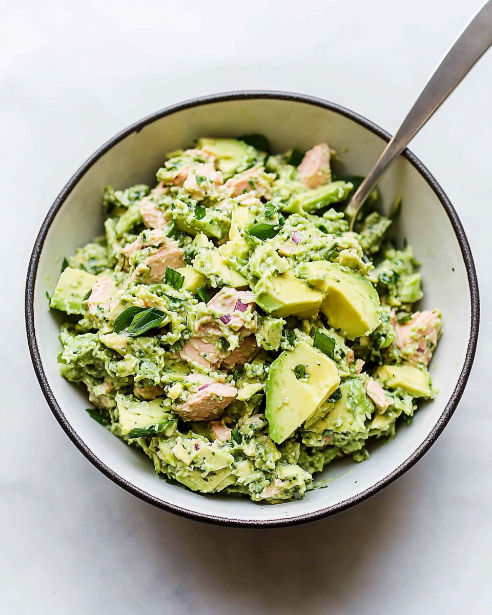 No-Cook Avocado Tuna Salad