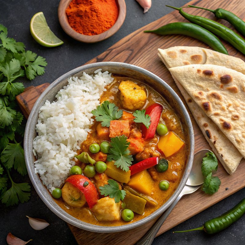 Celestial Curry with GPS-Enhanced Spices