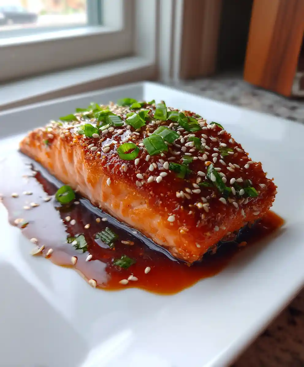 Yuzu-Glazed Salmon with Sesame