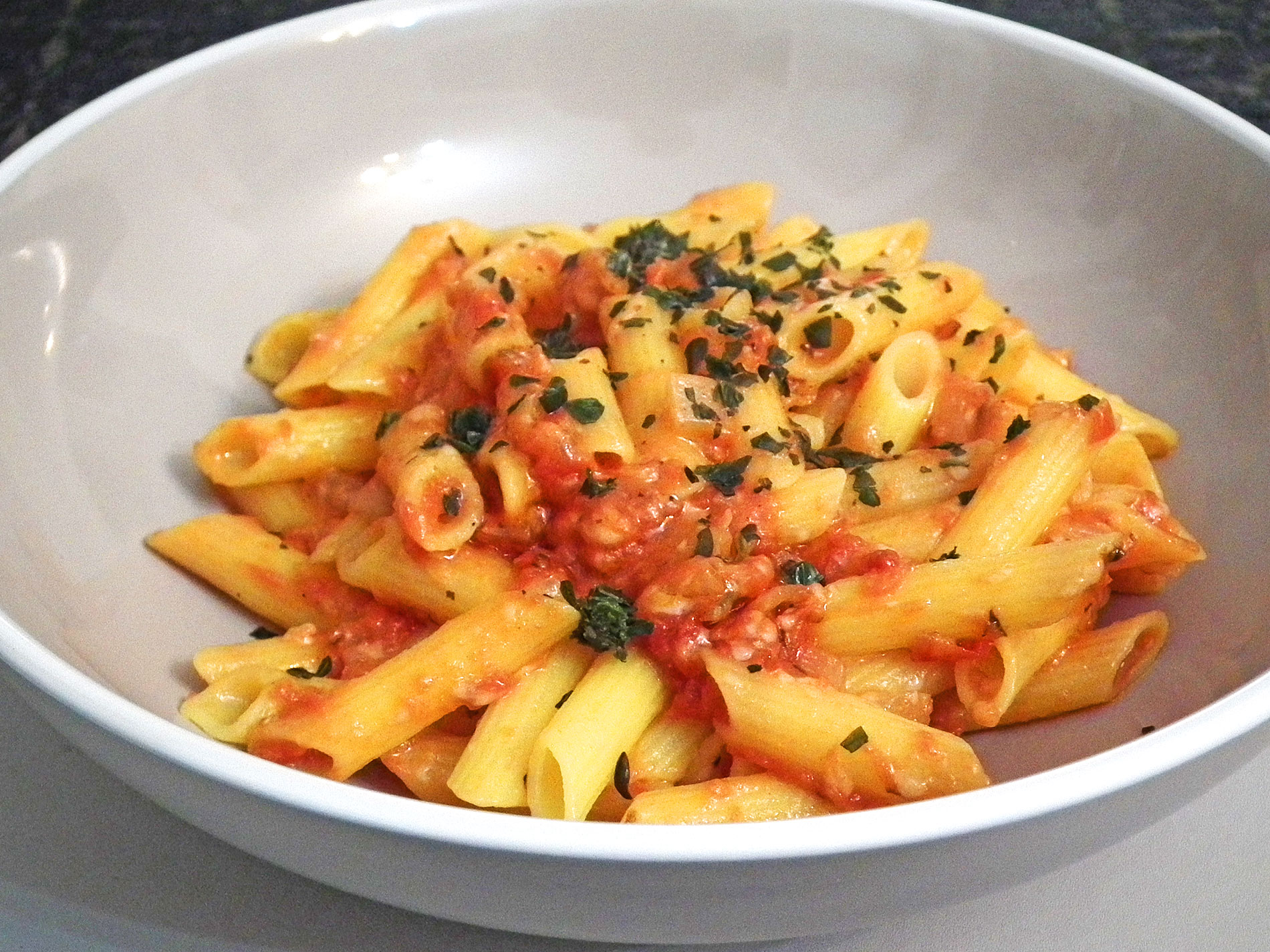 The Best Spiced Pasta with Garlic and Herbs