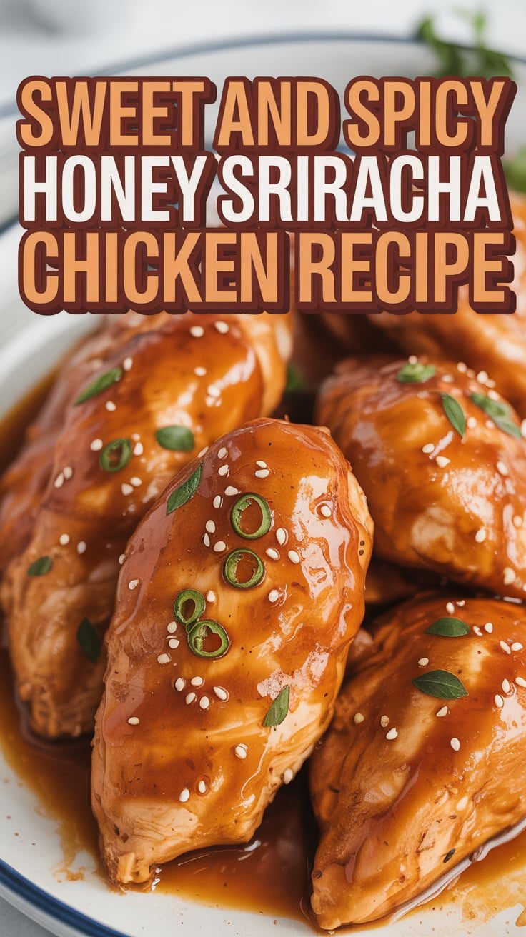 Baked Honey-Sriracha Chicken with Cilantro