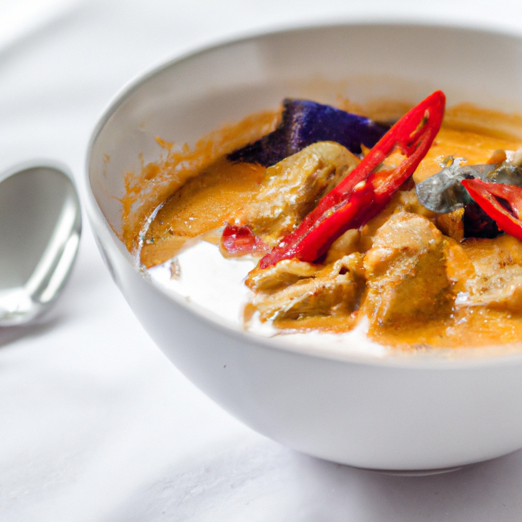 Tamarind-Coconut Chicken Curry