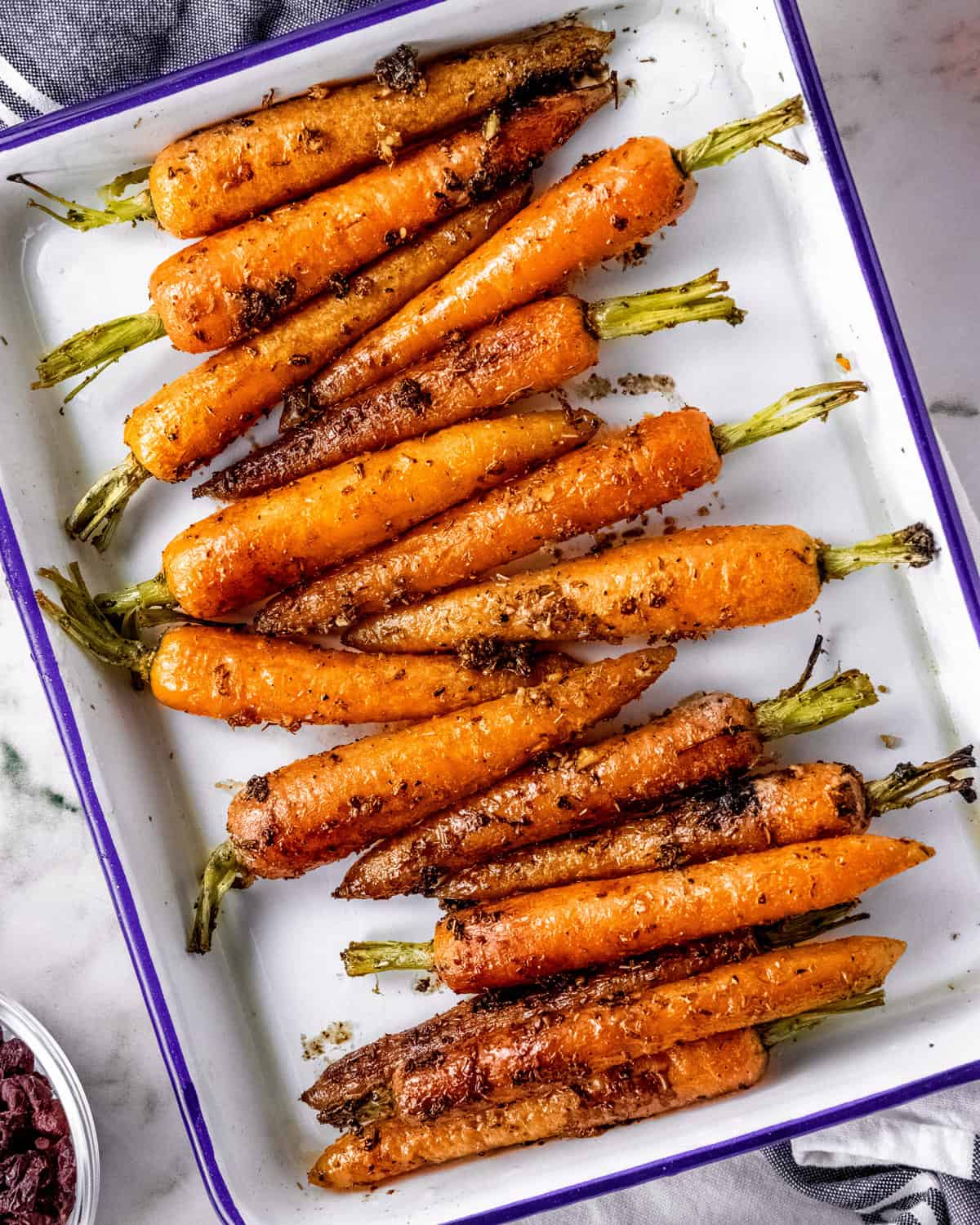 Maple-Thyme Roasted Carrots