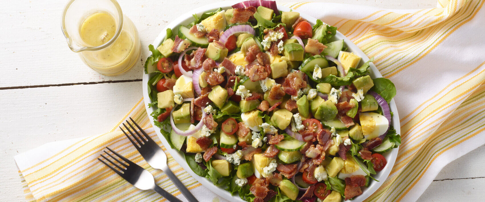 Smoky Avocado and Bacon Salad