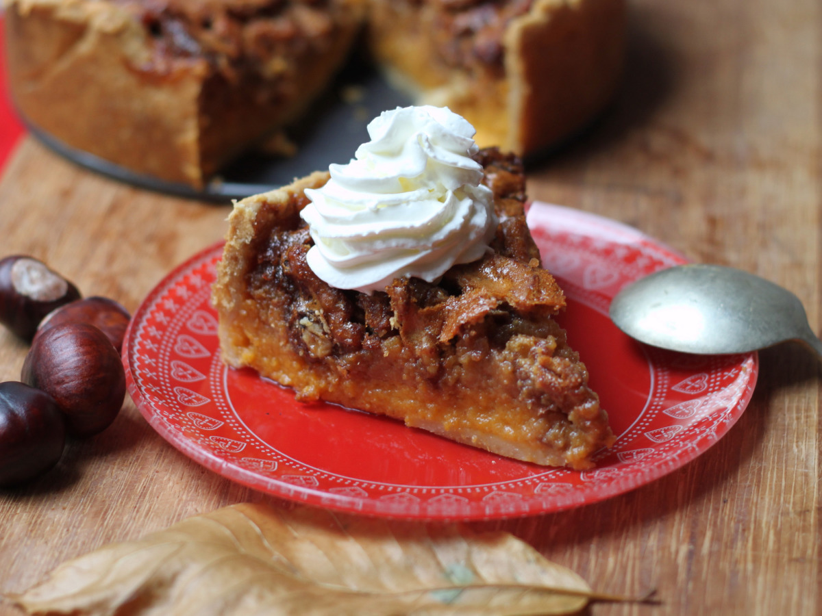 Sweet Potato and Pecan Easter Pie