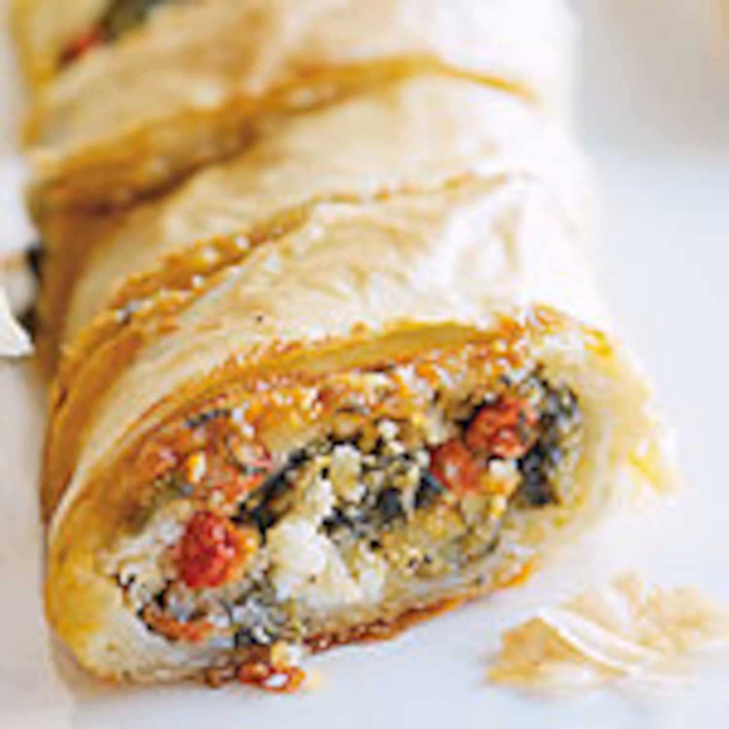 Spinach and Feta Strudel