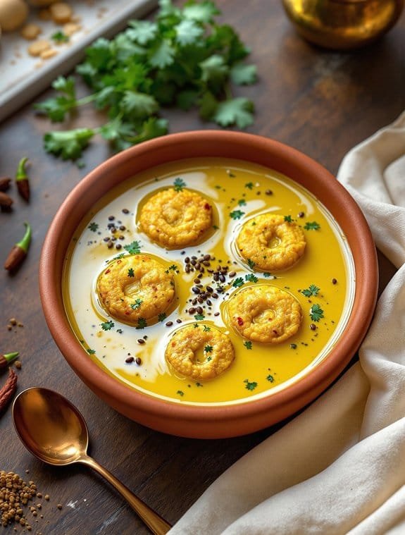 Creamy Yogurt Kadhi with Fresh Herbs