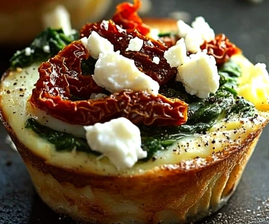 Sautéed Spinach and Eggs with Sun-Dried Tomatoes