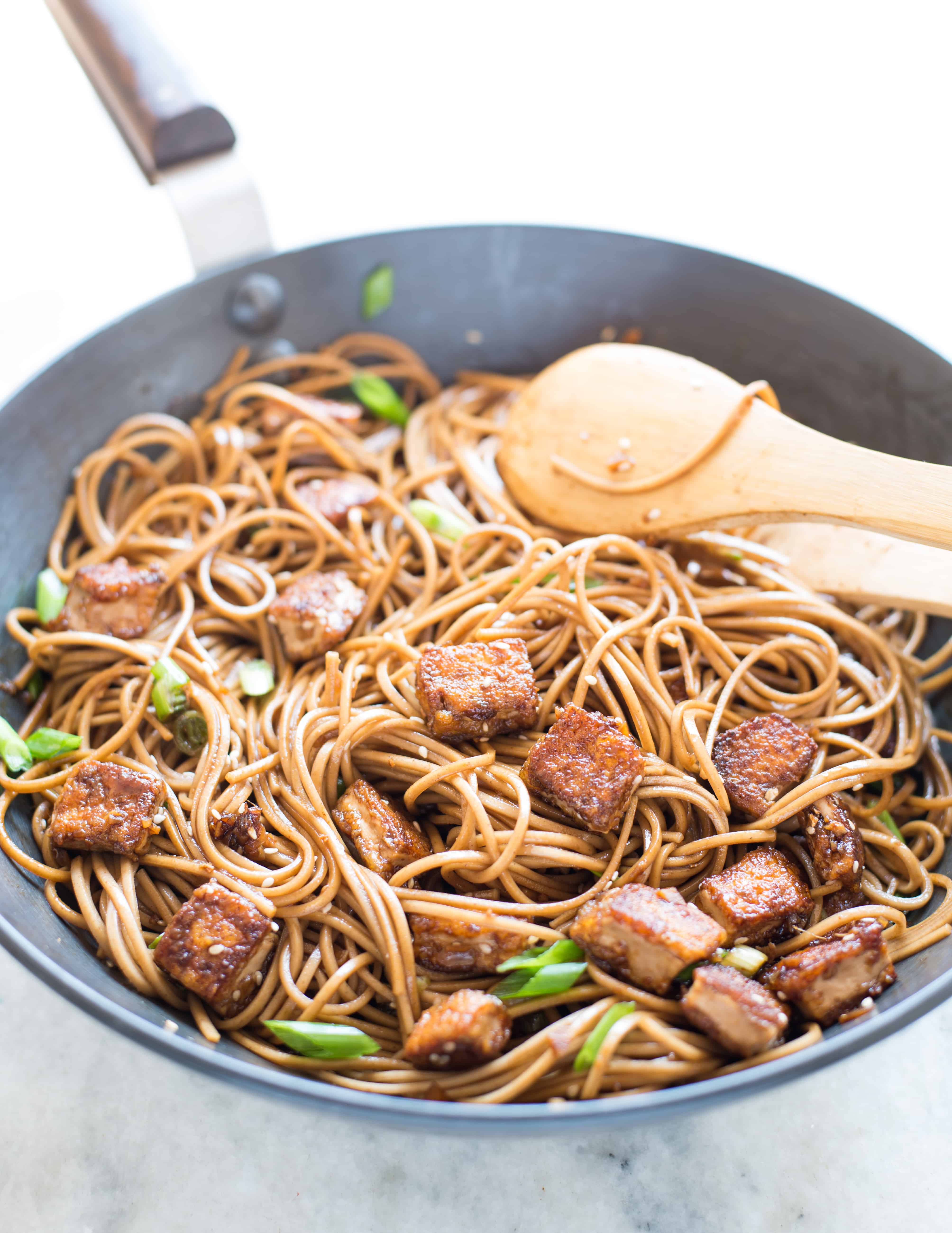 Sesame-Ginger Tofu Noodles