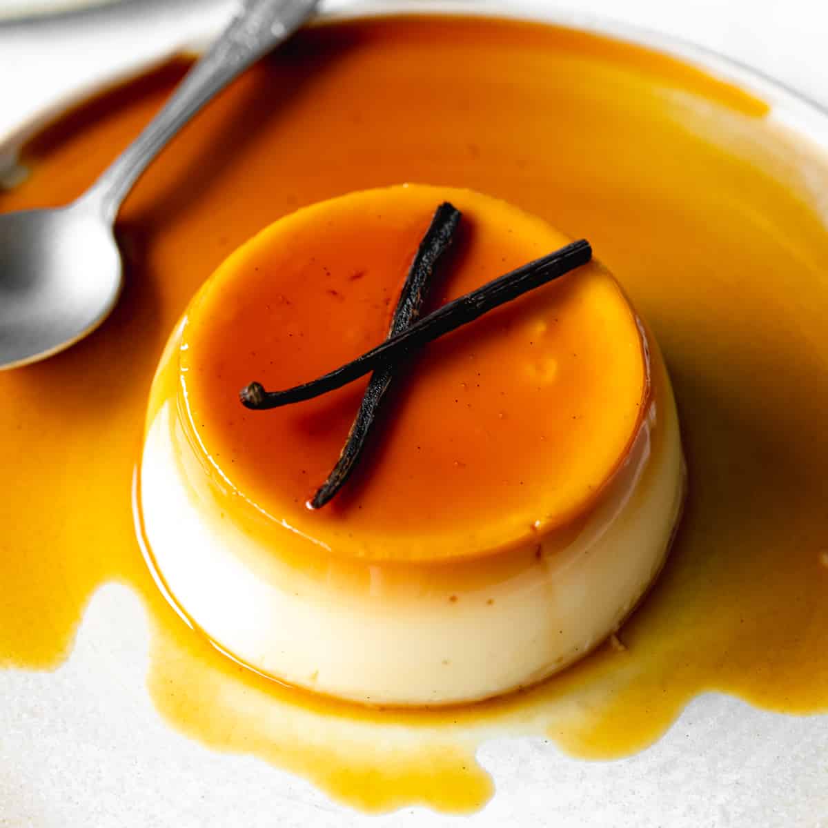 Caramel-Top Vanilla Flan