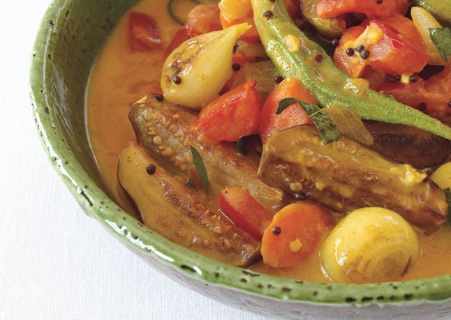 Tamarind-Coconut Vegetable Curry