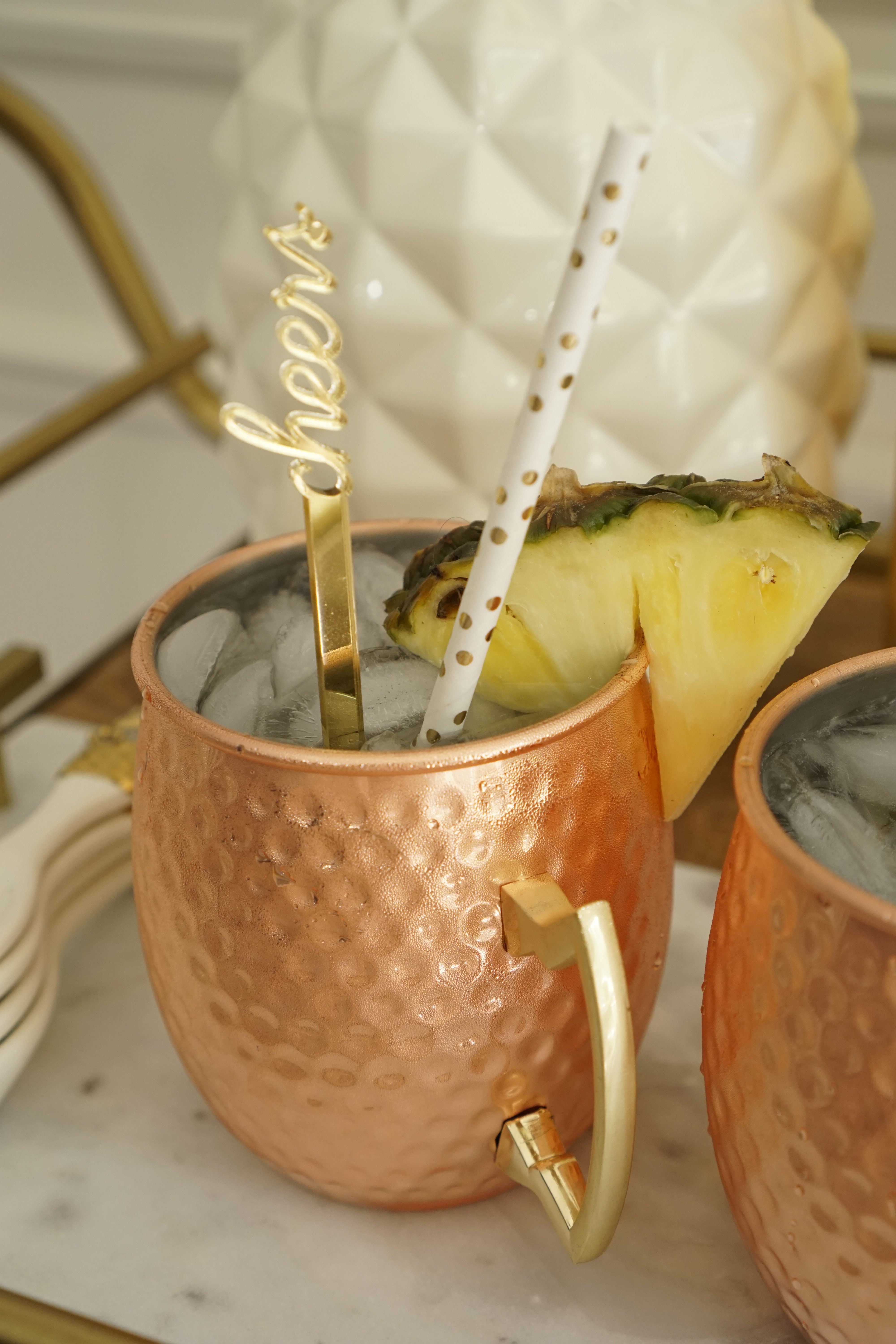 Pineapple Aperol Mule