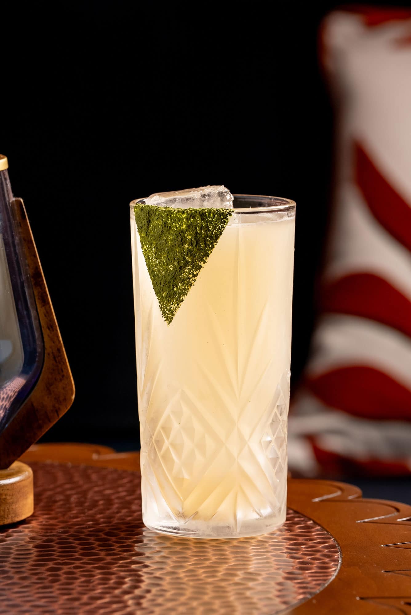 Mezcal Lime Soda Highball