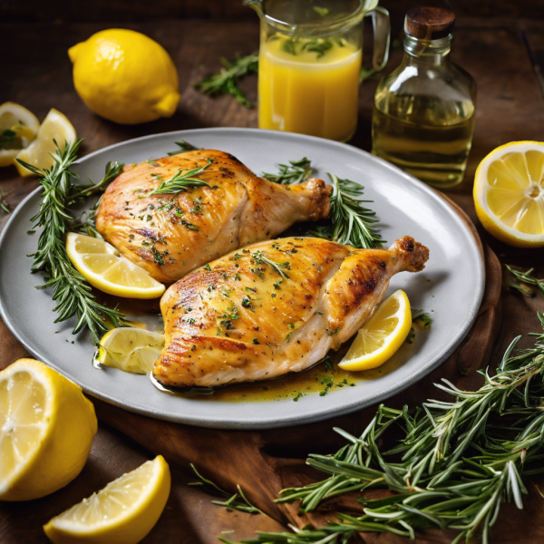 Battery-Drain-Proof Lemon Herb Chicken Skillet