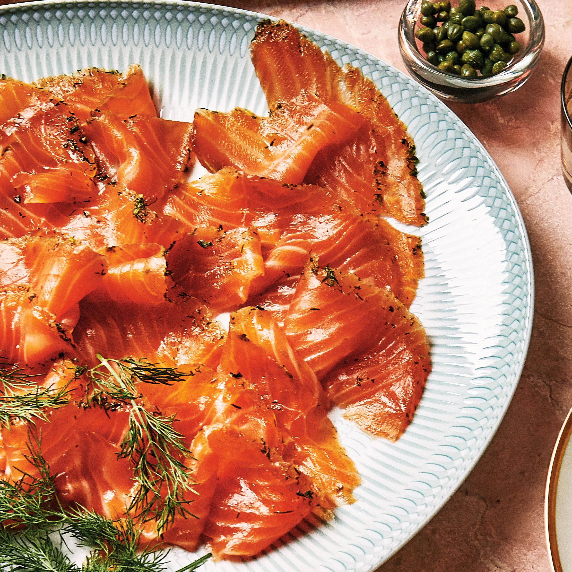 Citrus-Cured Salmon with Dill