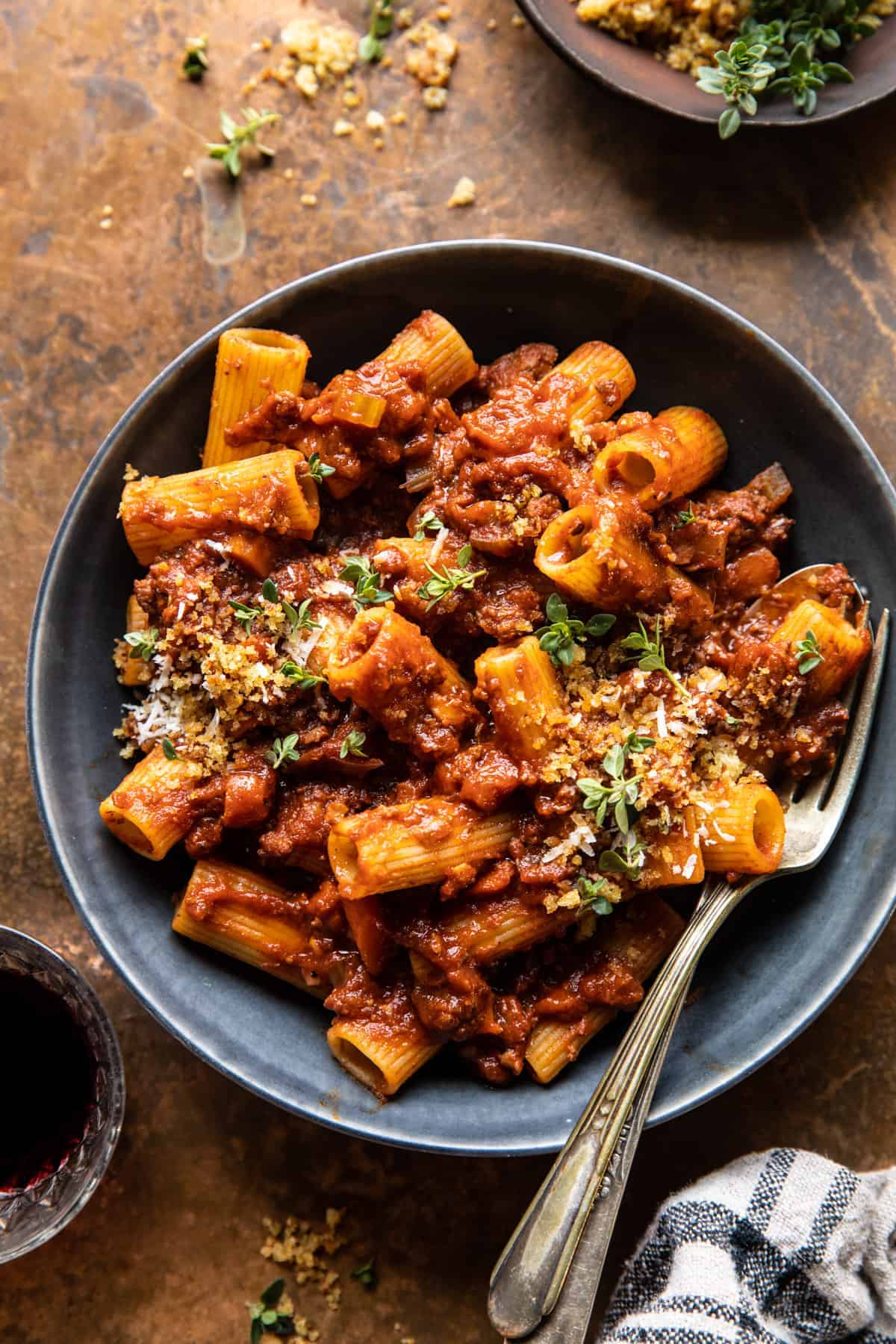 Slow-Cooked Beef Bolognese with Fresh Pasta