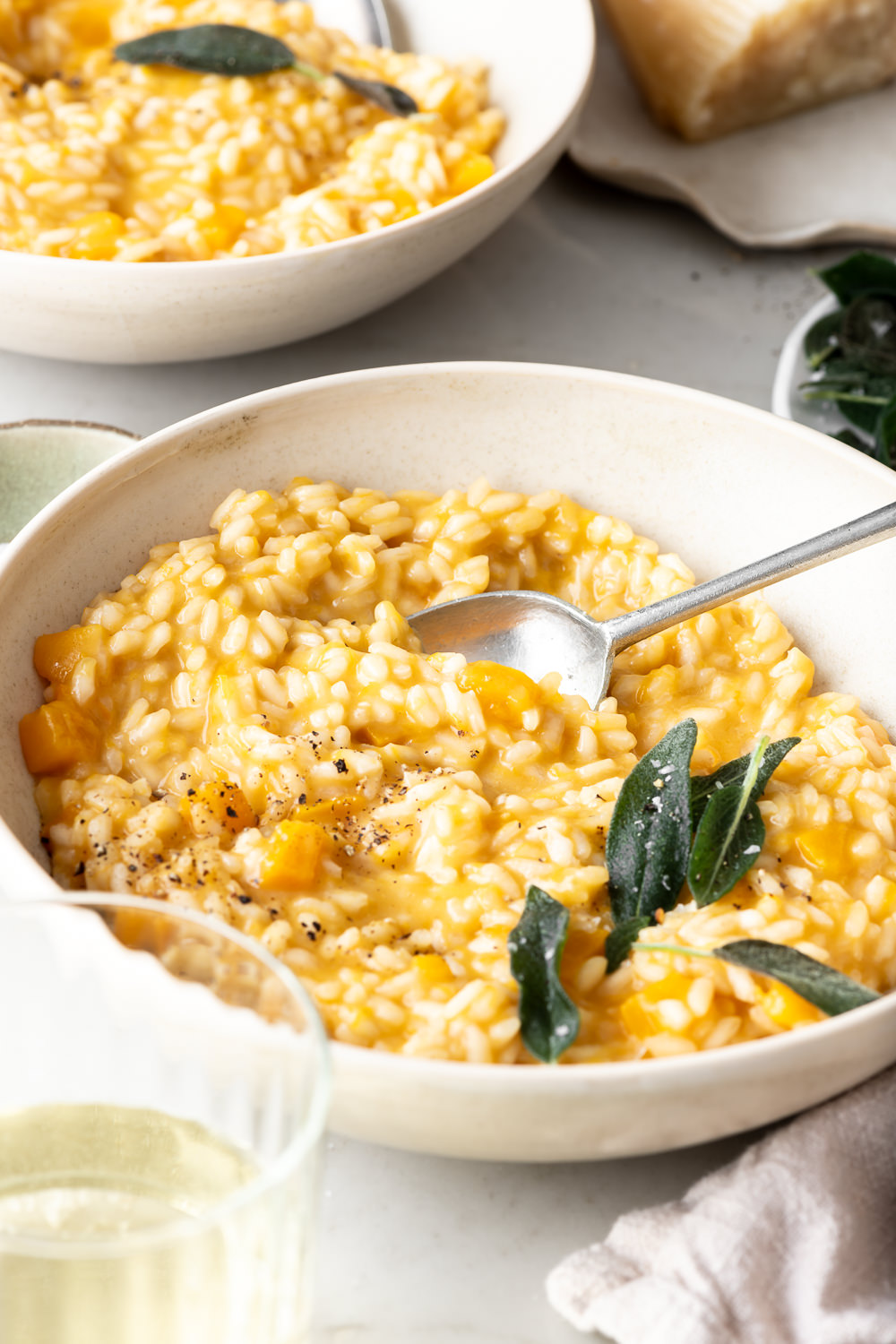 One-Pot Butternut Squash and Sage Risotto