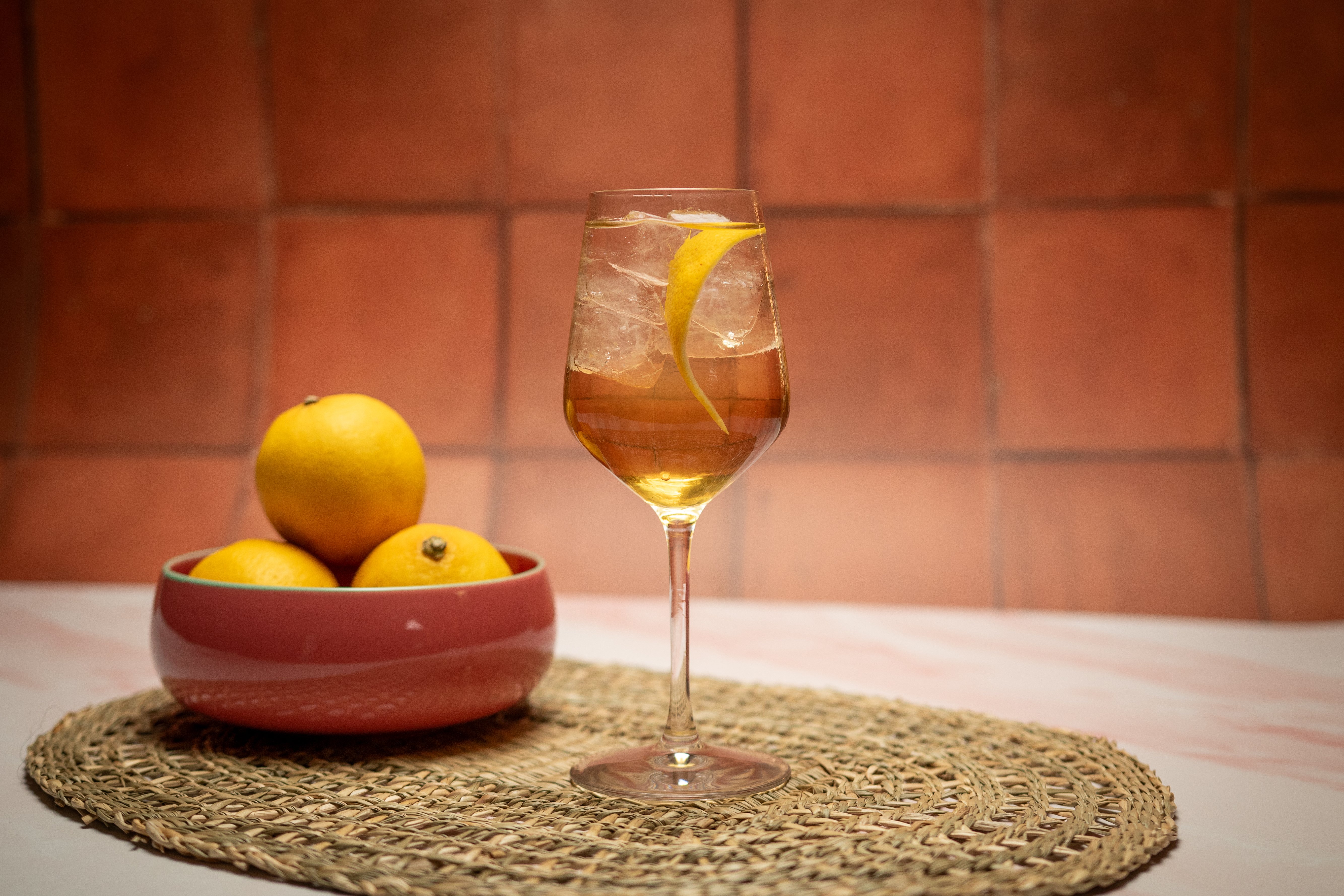 Lillet White Wine Spritz with Mint