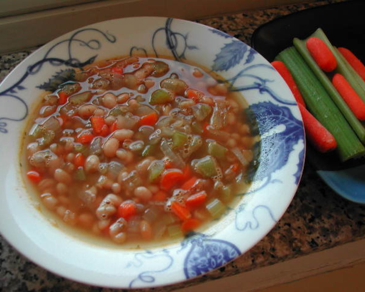 Smoky Tomato and White Bean Soup