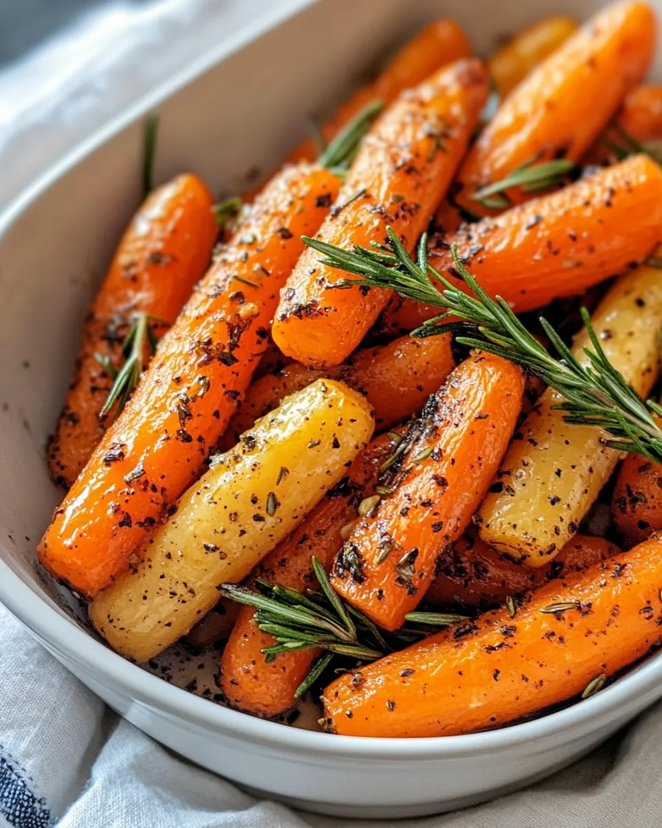 Rosemary-Roasted Carrots with Toasted Almonds