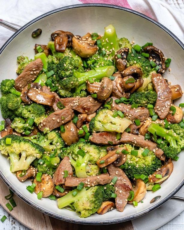 Beef and Mushroom Stir-Fry with Coconut Aminos