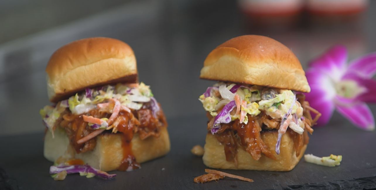 Slow-Cooked Pulled Pork Sliders with Sweet Pickle Relish