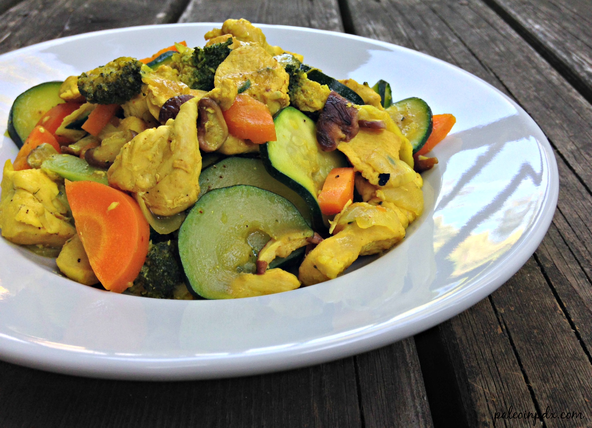 Turmeric-Ginger Chicken Stir-Fry