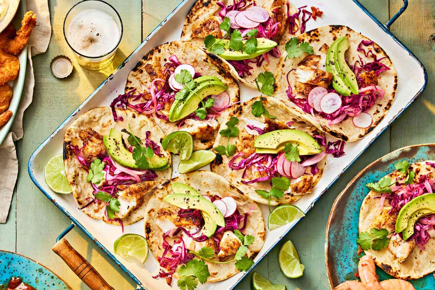 Spike of the Sea: Blue Fish Tacos