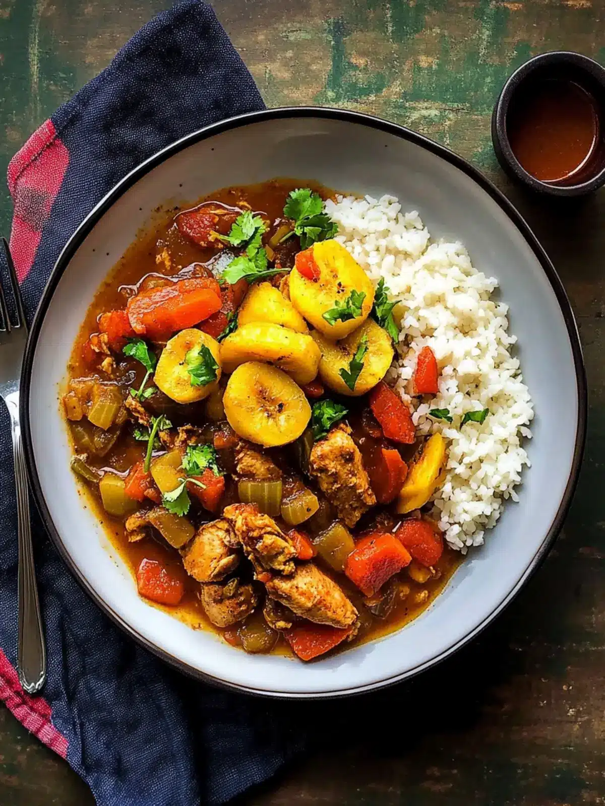 One-Pot Chicken and Plantain Stew