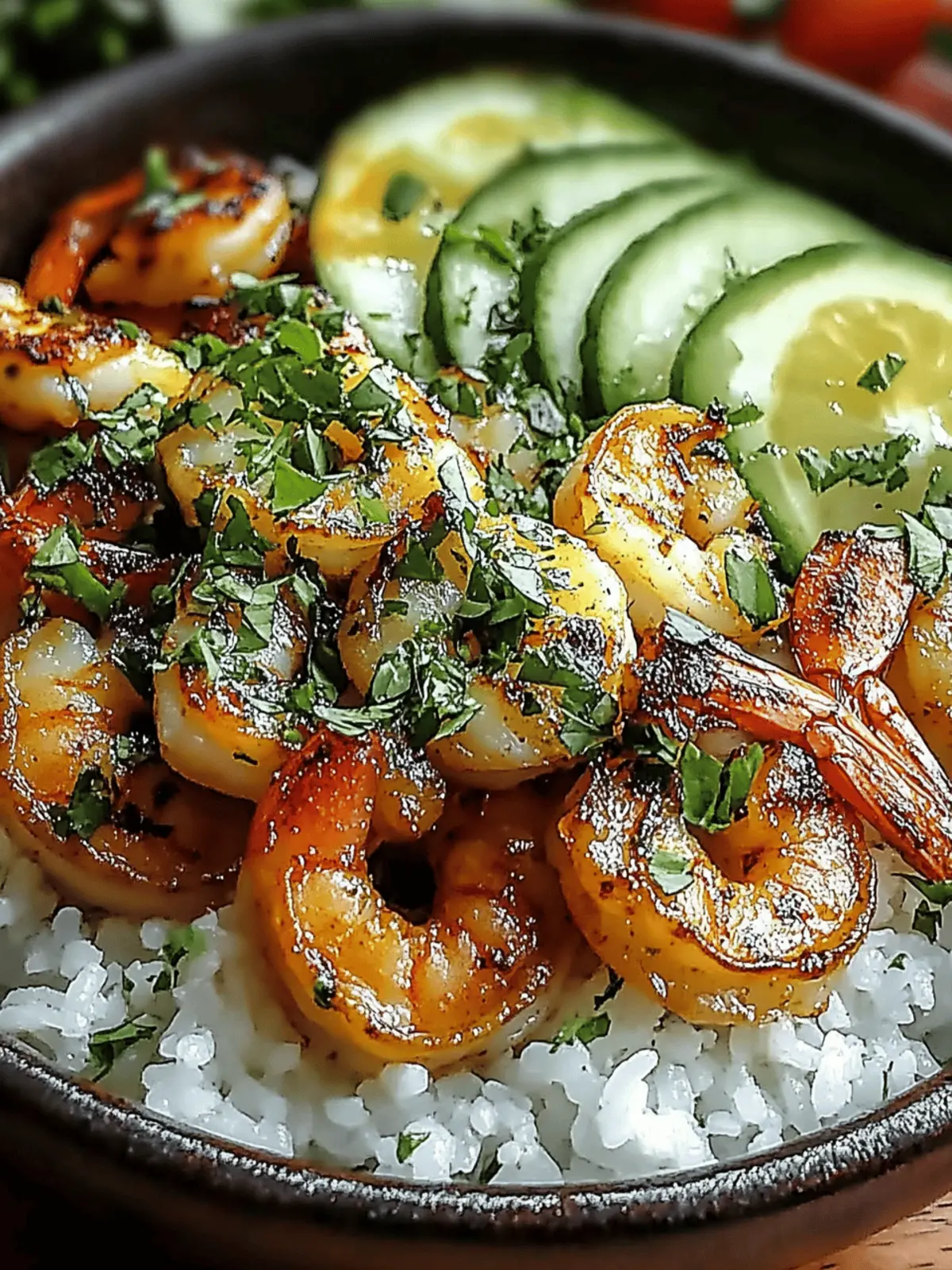 Smoky Shrimp and Coconut Rice