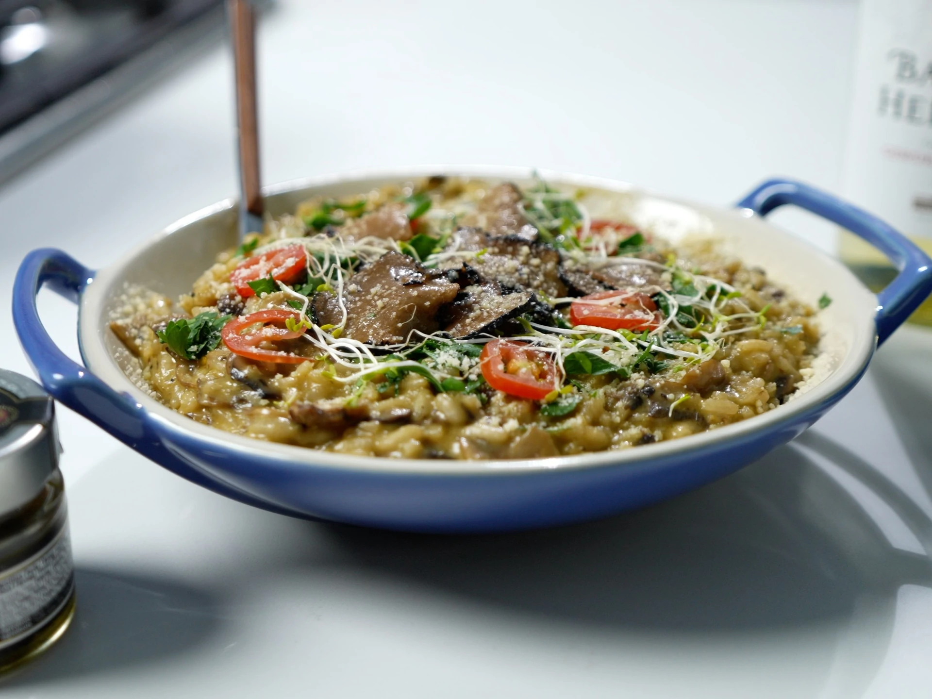 Best of the Harvest: Truffle Mushroom Risotto