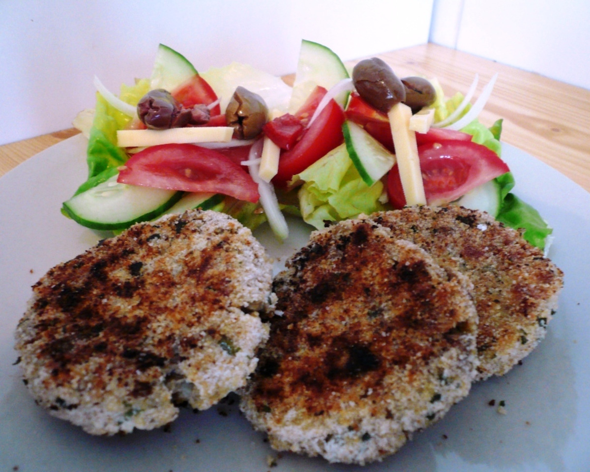 Miso-Glazed Lentil Patties