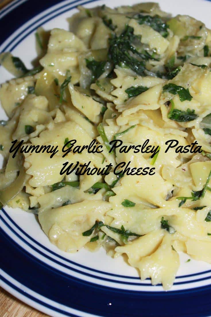 Sautéed Garlic Pasta with Parsley