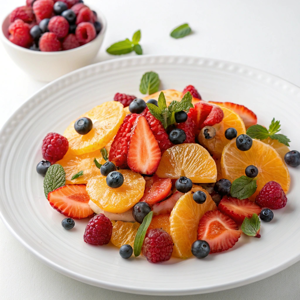 Citrus-Berry Salad with Fresh Herbs