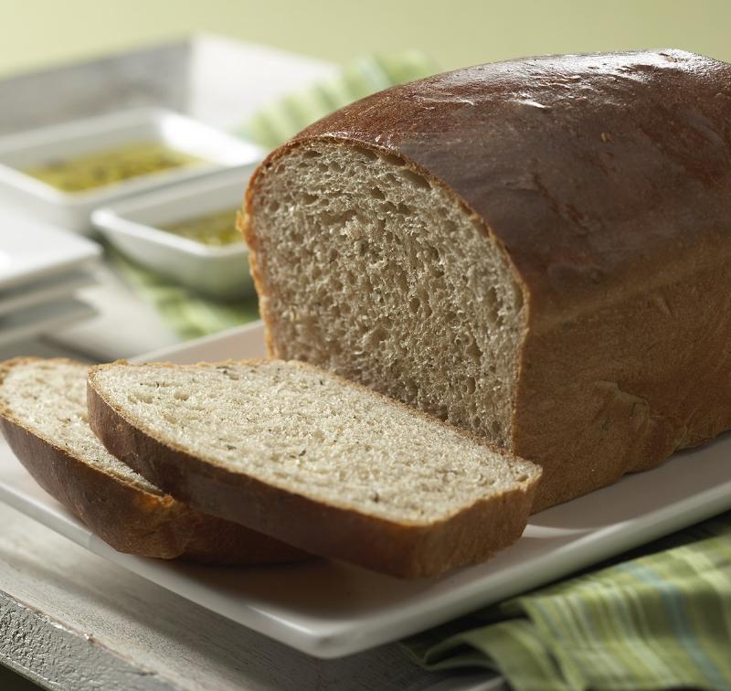 Rosemary-Soda Bread with Herb Butter