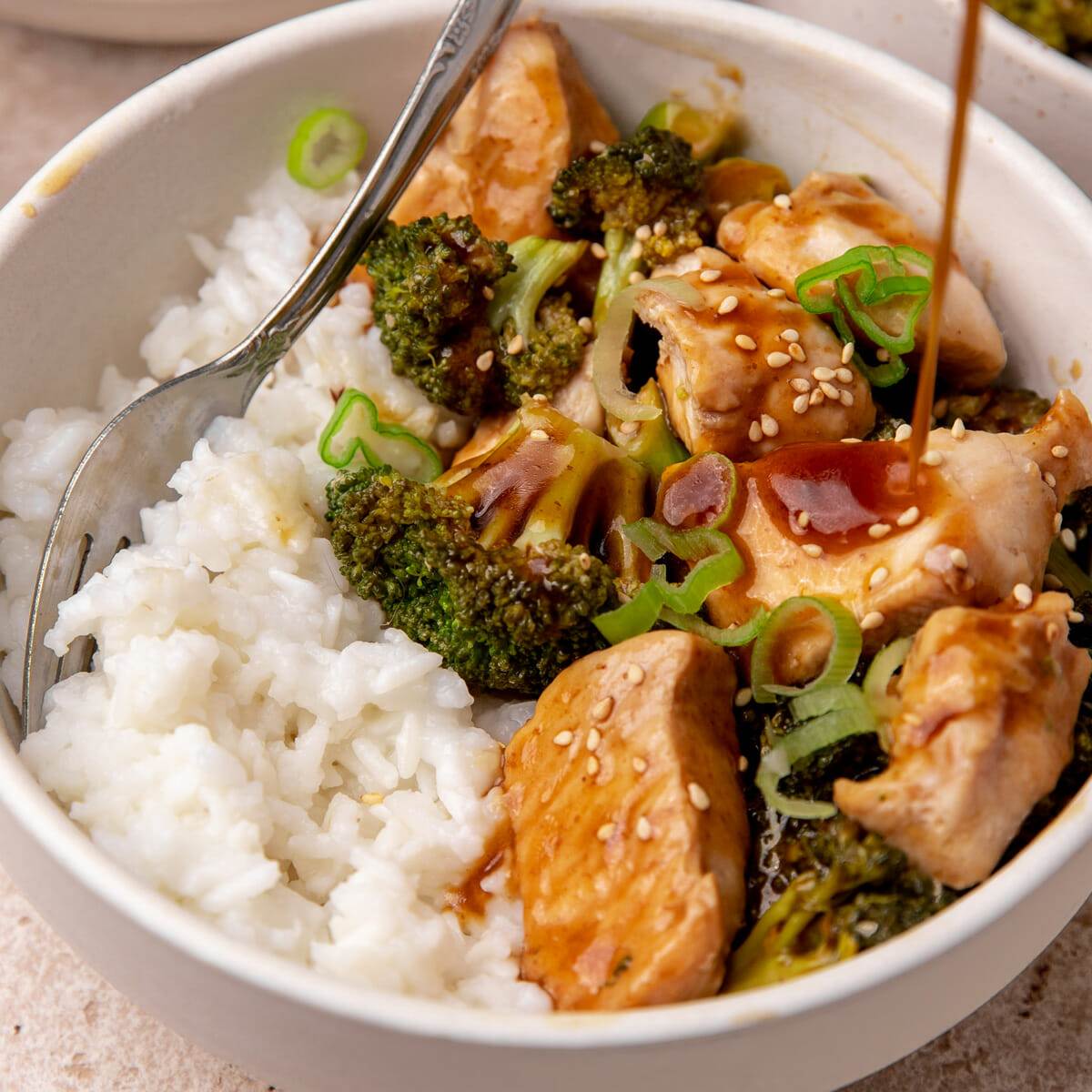 Honey-Soy Glazed Teriyaki Chicken with Broccoli