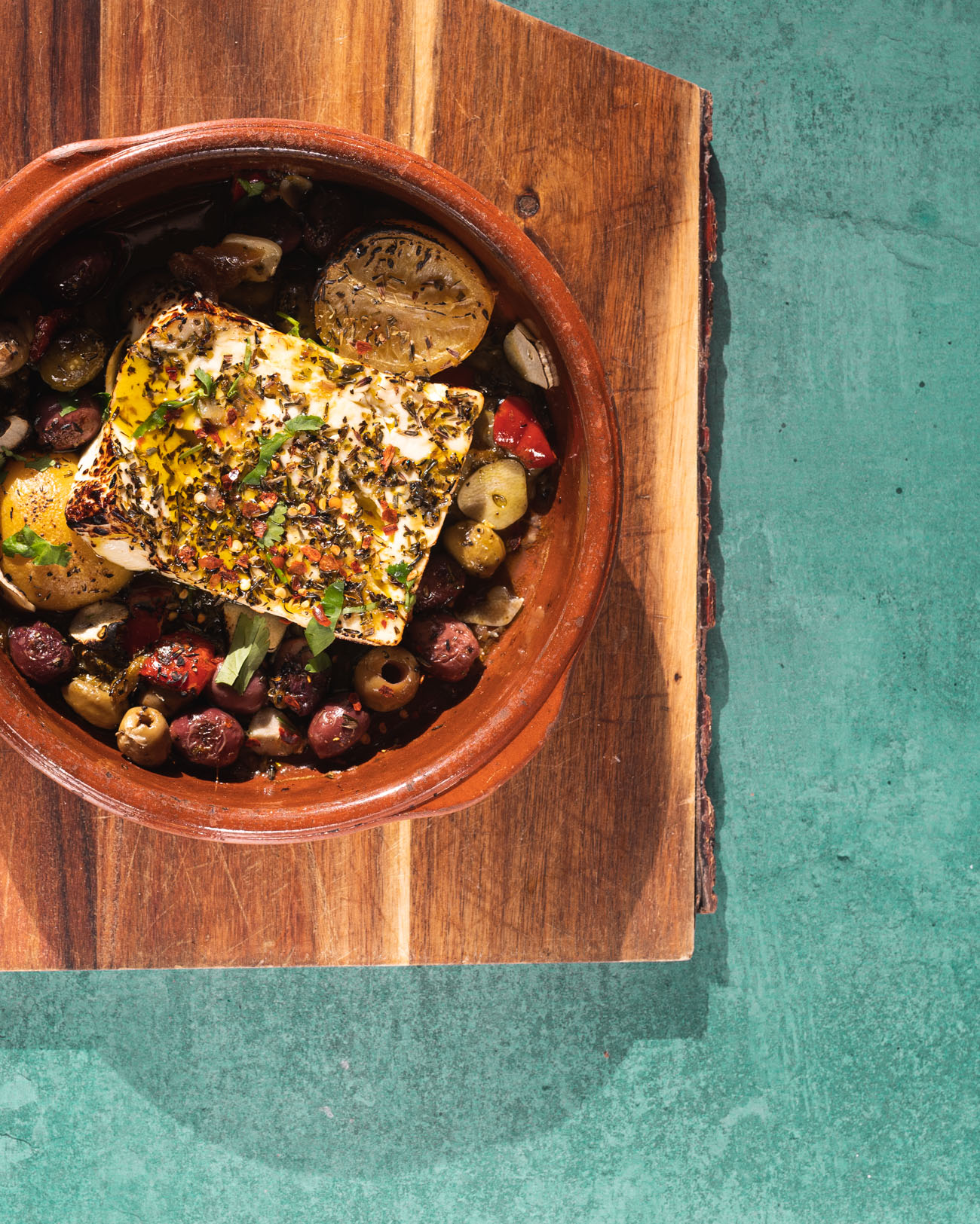 Vibrant Mizithra and Herb Salad