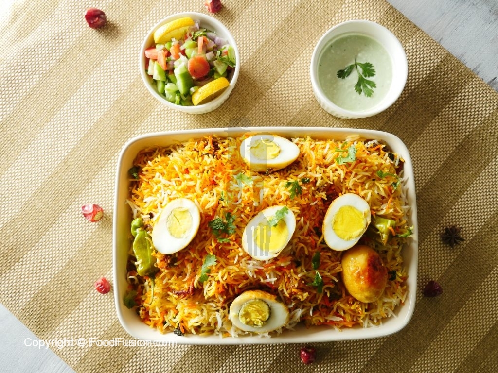 Budget Biryani with Egg