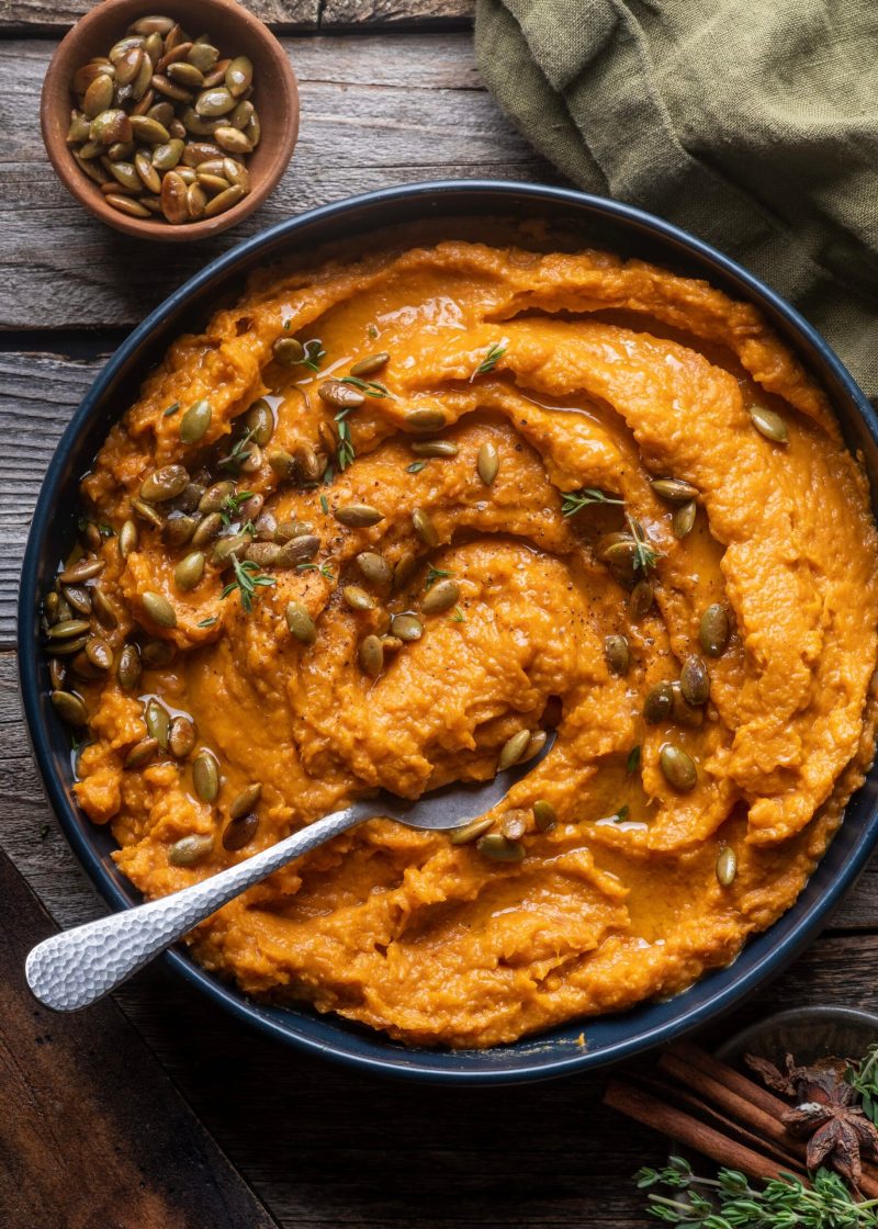 Miso-Caramelized Sweet Potato Mash