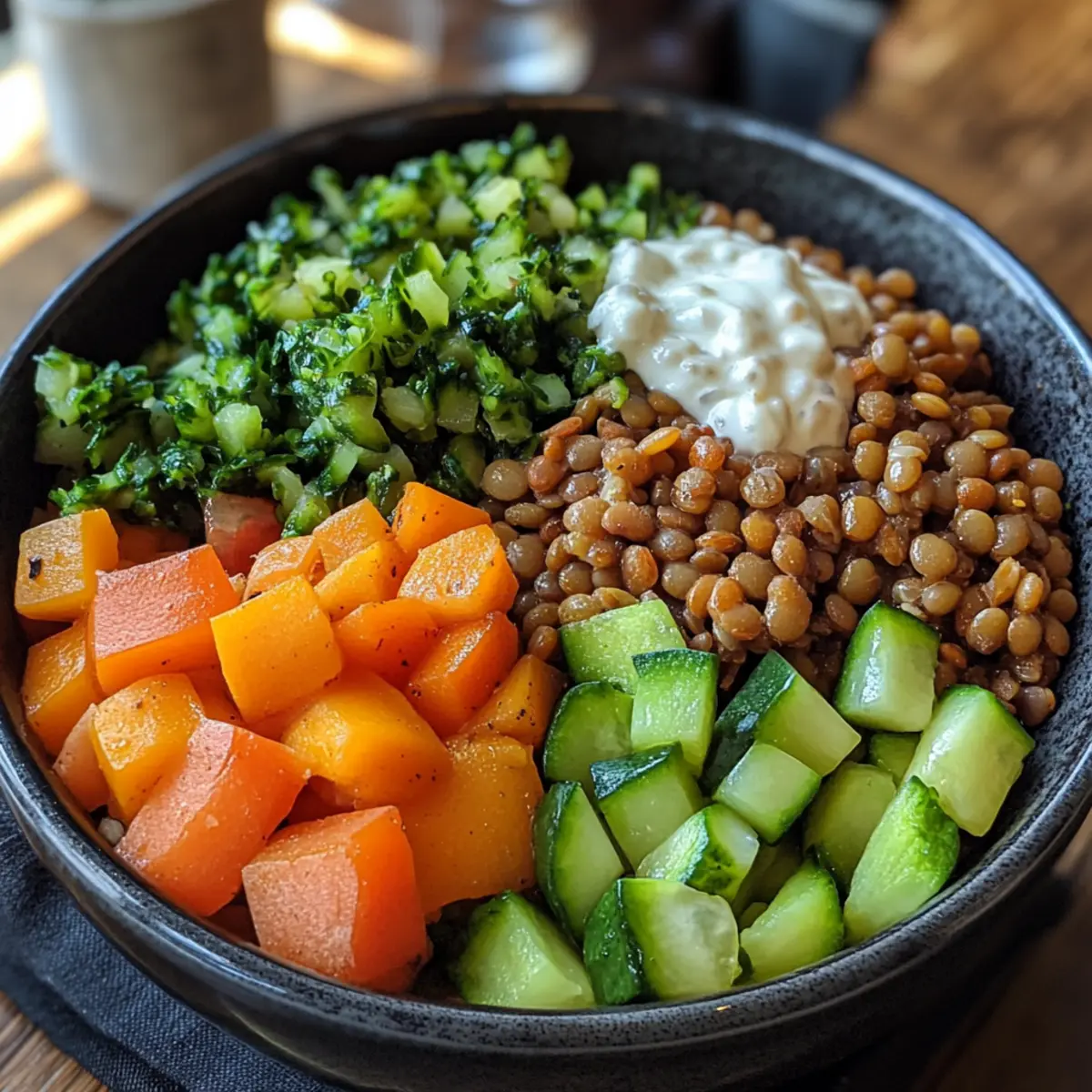 Hearty Lentil and Rice Bowl