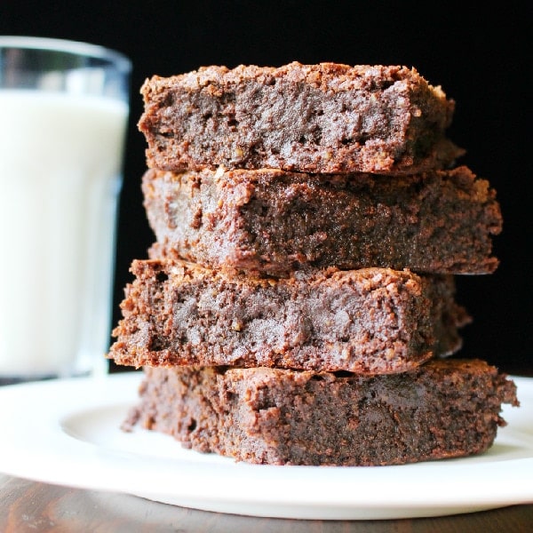 Cocoa-Almond Flour Brownies