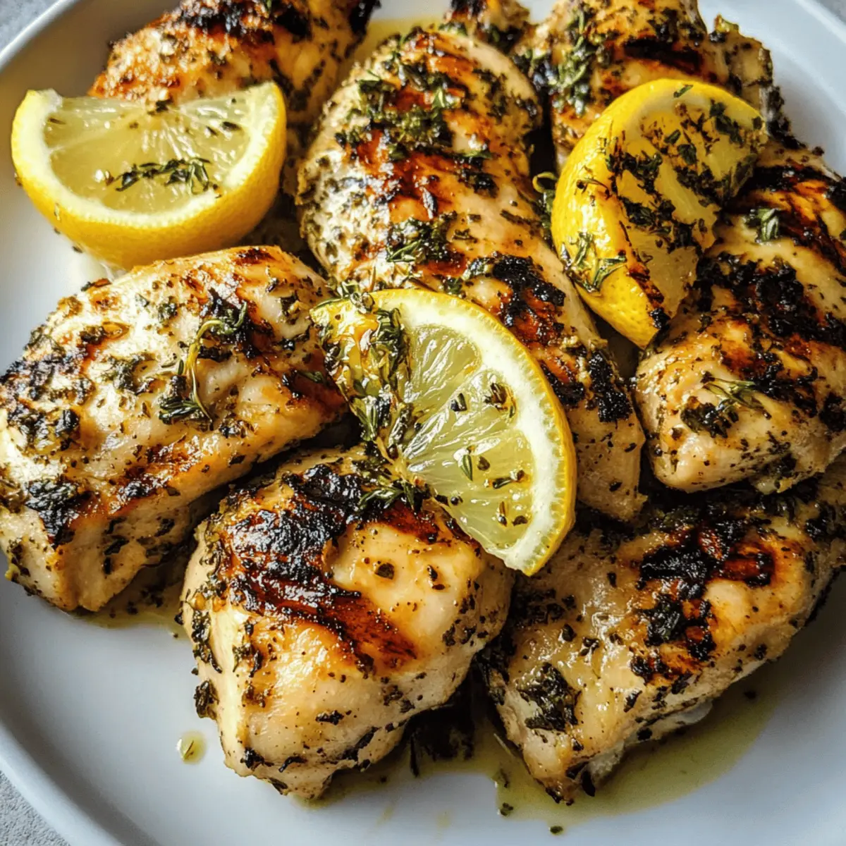 Pan-Seared Lemon Herb Chicken with Garlic and Thyme