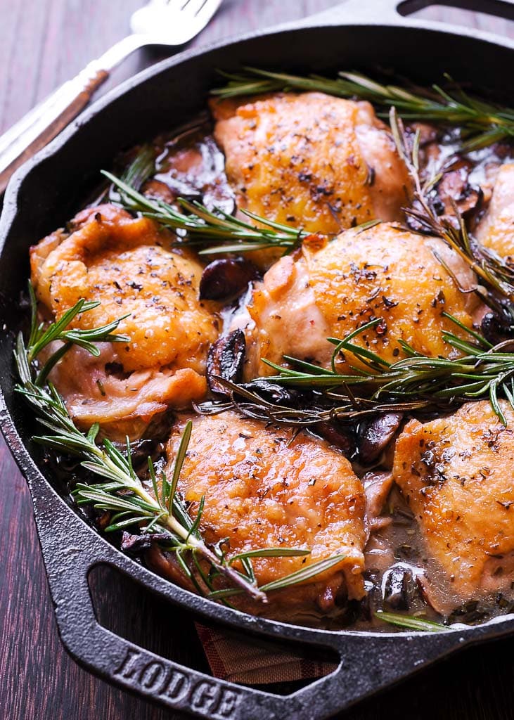 Rosemary-Roasted Chicken Thighs