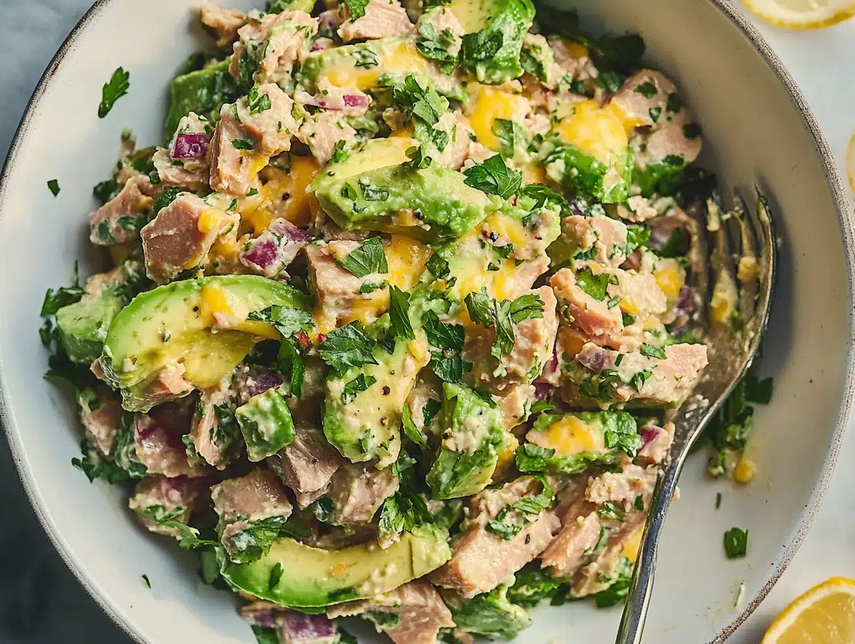 Chilled Tuna and Avocado Salad with Dill
