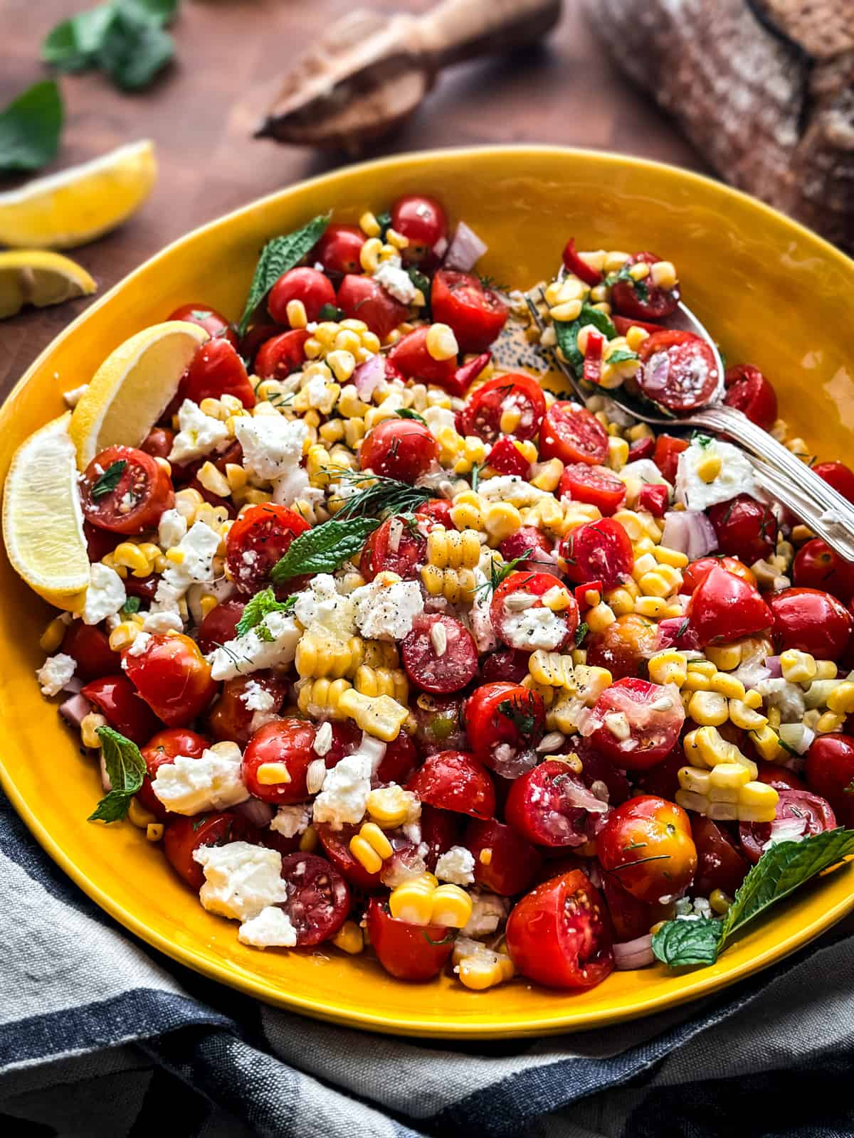 Esdraelon Grain Salad with Roasted Cherry Tomatoes