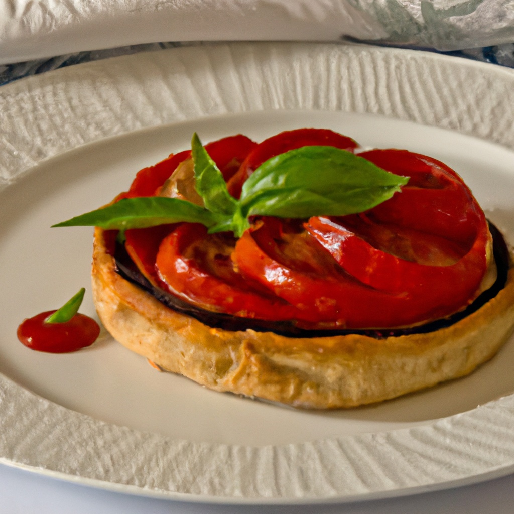 Rosemary-Infused Tomato Basil Tart