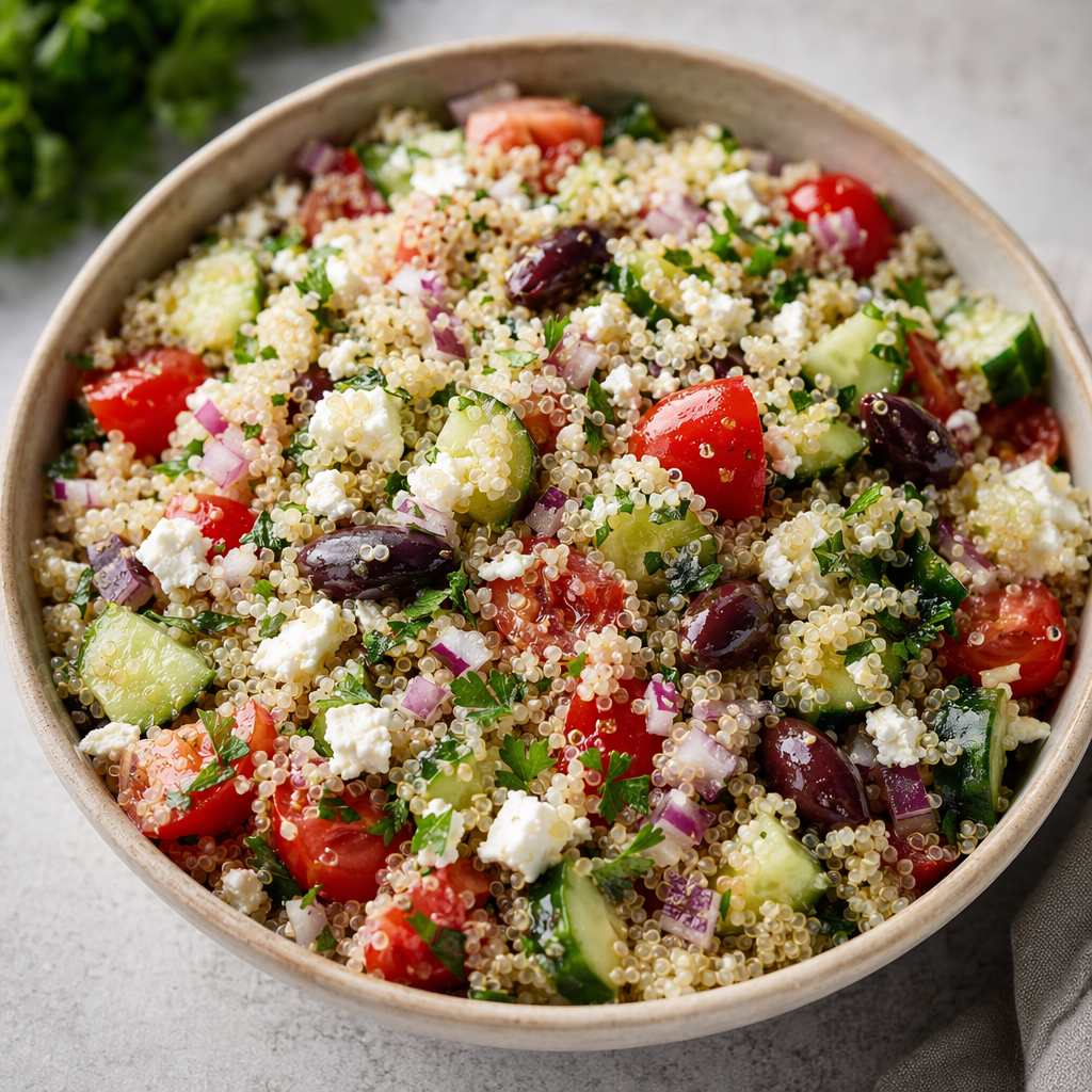 Best-Crafted Mediterranean Quinoa Salad