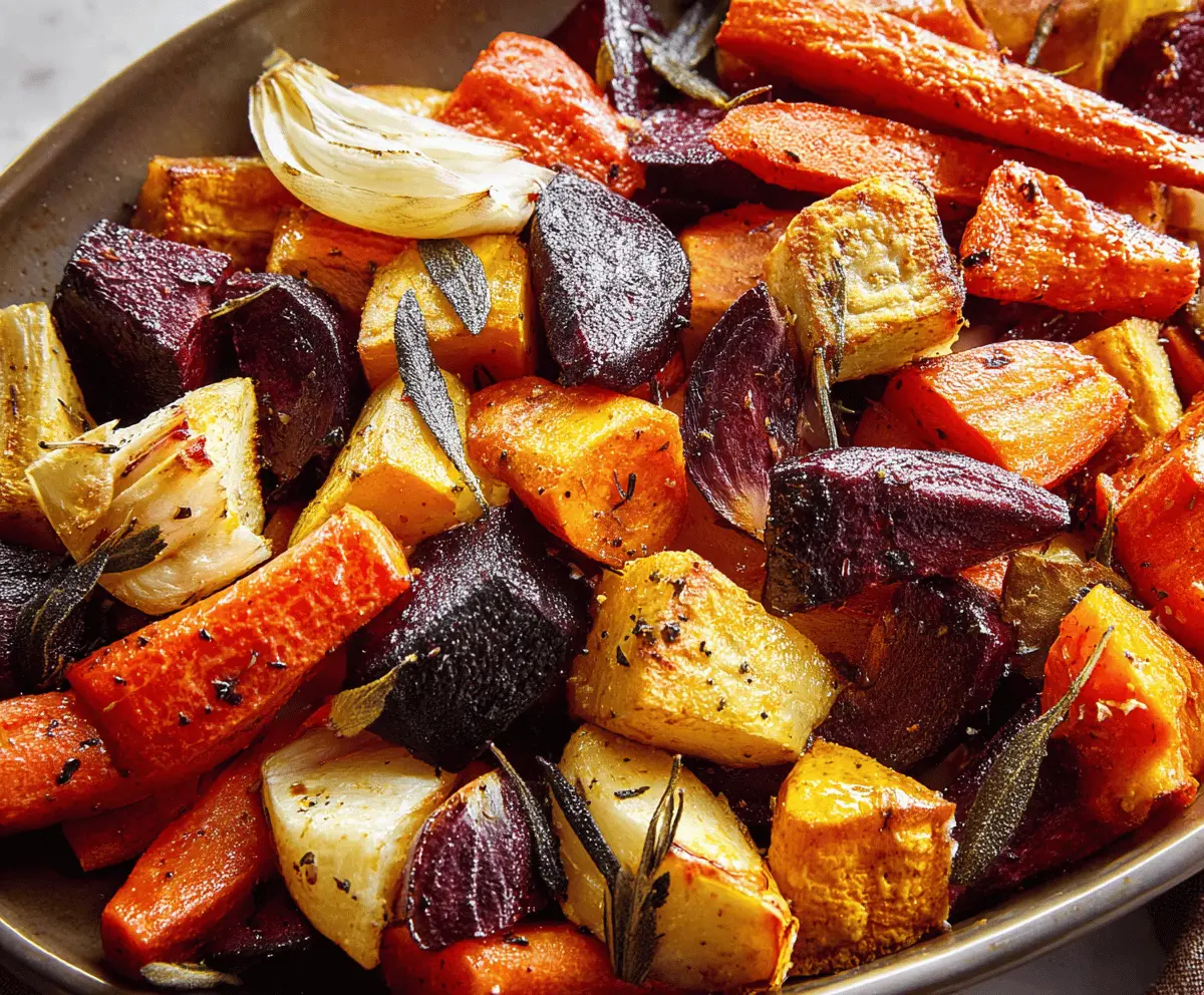 Pailin Butter Roasted Root Vegetables