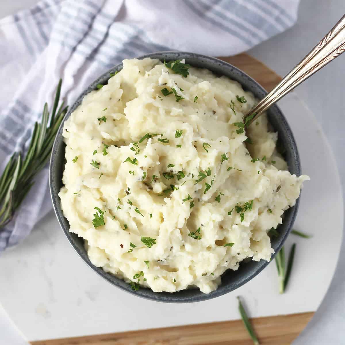 Rosemary-Garlic Mashed Potatoes