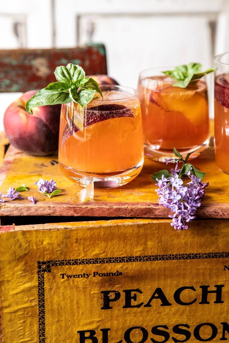 Peach Puree Spritz
